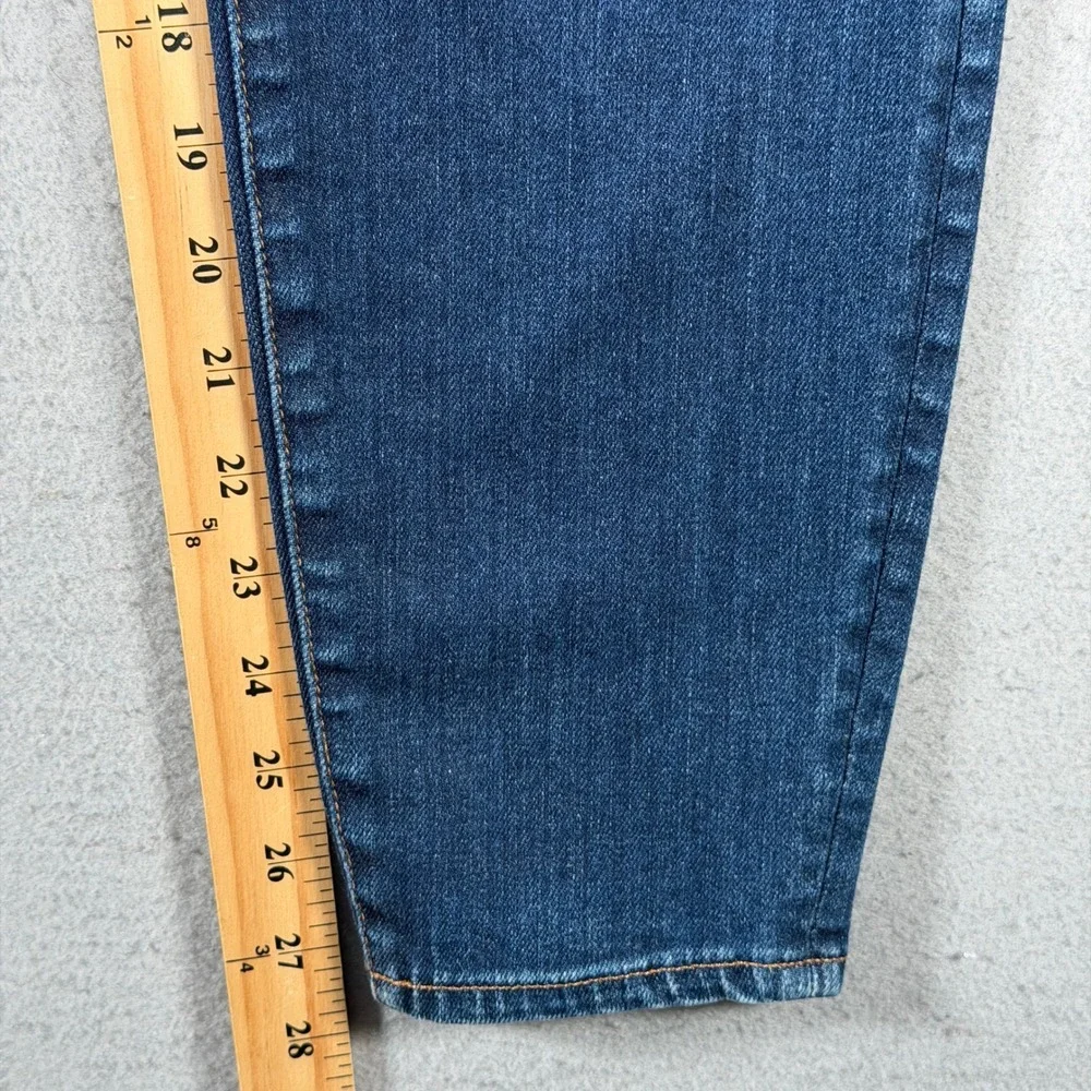 Madewell High Riser Skinny Jeans Dark Wash Blue B7131 Womens Size 31 Stretch‎